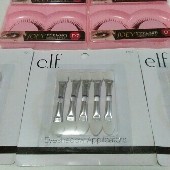 Other - New 3 Sets E.l.f. Eyeshadow Applicators +  4